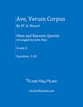 Ave Verum Corpus (Oboe and Bassoon Quartet) P.O.D. cover